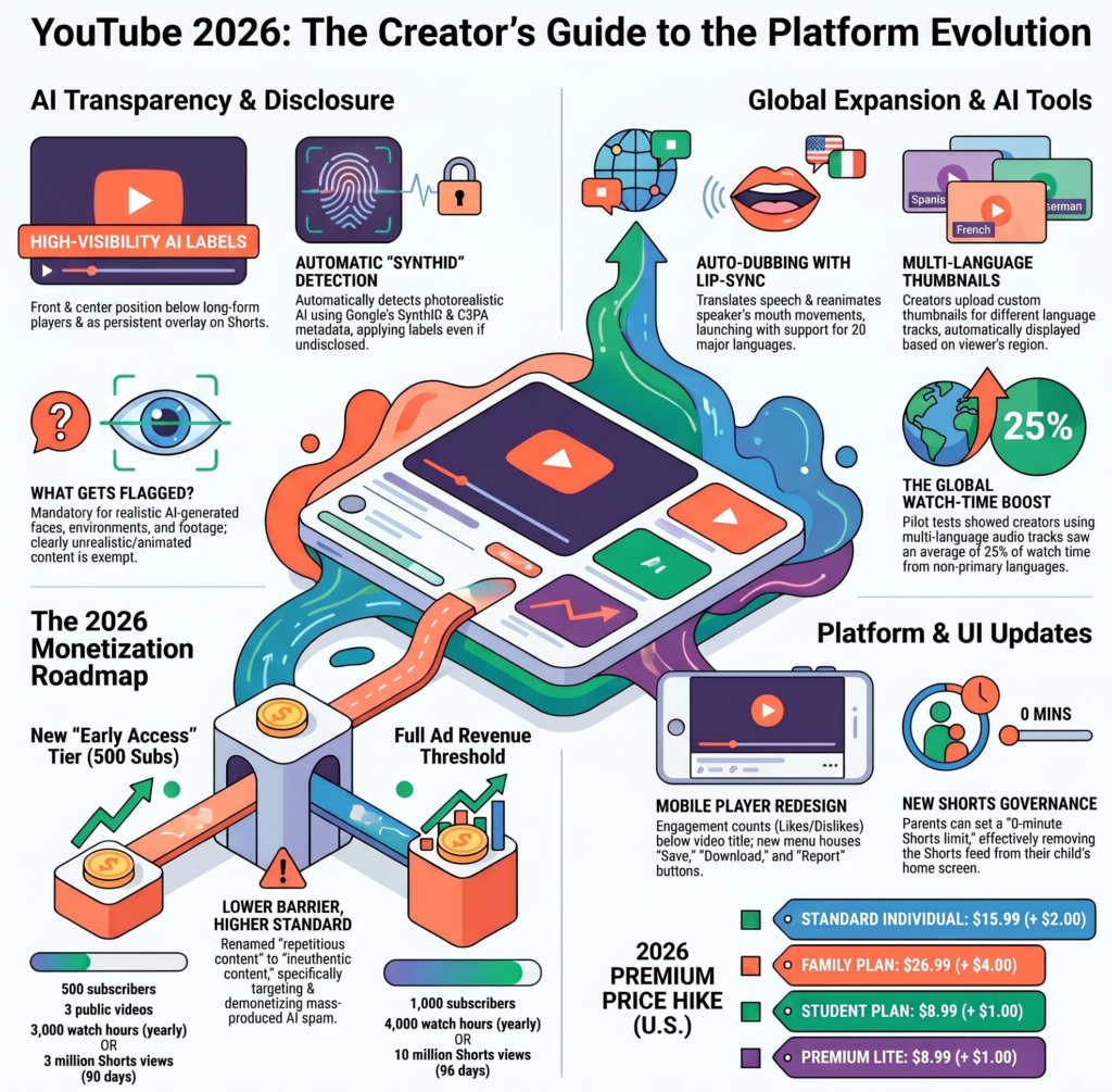 Requirements for early monetization in 2026