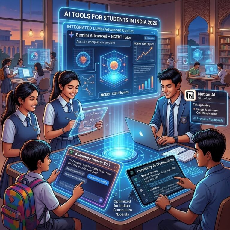 The Ultimate Guide to the Best AI Tools for Students in India 2026